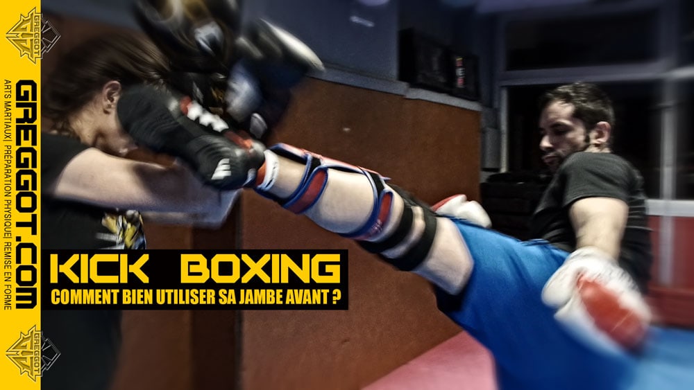 Kick-Boxing-Utiliser-Jambe-Avant