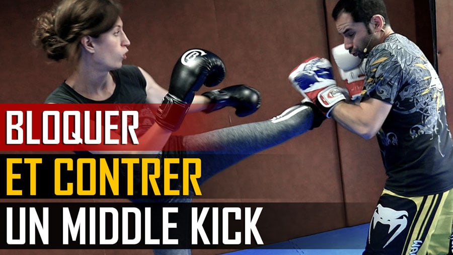 Kick-Boxing-Bloquer-Contrer-Middle-Kick-BLOG