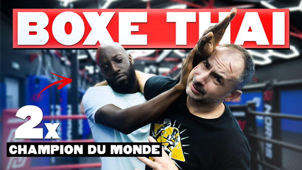 Cours de Clinch Boxe Thaï avec Mohamed Souane et Greggot